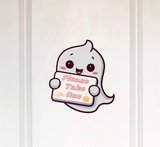 Halloween Trick Or Treater 'Please Take One' Vinyl Door Sticker Decal