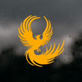 Die Cut Vinyl Flying Phoenix Decal