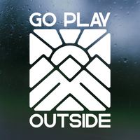 Die Cut Vinyl "Go Play Outside" Decal - Waterproof Vehicle Decal, Window Decal