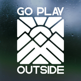 Die Cut Vinyl "Go Play Outside" Decal - Waterproof Vehicle Decal, Window Decal