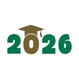 New Die Cut Vinyl Grad 2026 Decal