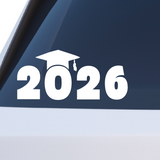 New Die Cut Vinyl Grad 2026 Decal