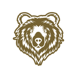 Die Cut Vinyl Grizzly Bear Decal For Cars, Trucks, Laptops