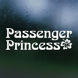 passenger princess decal, passenger princess sticker, funny decal, funny sticker, passenger princess Car decal, passenger decal, vinyl decal, funny car decals, funny truck decals, get decaled, decal shop