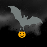 Removable Die Cut Vinyl Trick Or Treat Bats