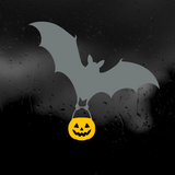 Removable Die Cut Vinyl Trick Or Treat Bats