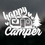 Camping Quote Decal "Home Is Where We Park It” - Camper / Trailer Decal