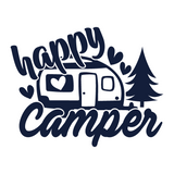 Camping Quote Decal "Home Is Where We Park It” - Camper / Trailer Decal