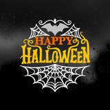 Die Cut Vinyl Decal - Happy Halloween Window / Door / Vehicle Decal