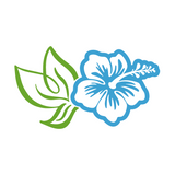 Vinyl Hibiscus Decal For Vehicles / Crafts