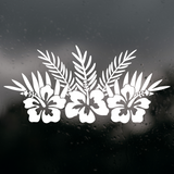 Die Cut Vinyl Hibiscus Flower Decal For Vehicles / Crafts - Get Decaled