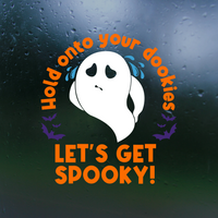 ghost sticker, ghost decal, funny decal, funny halloween decal, funny halloween stickers, decal shop, get decaled