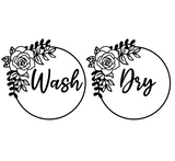 washer decal, dryer decal, appliance decals, decal sticker, get decaled, wash decal, dry decal, sticker decals