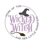 Die Cut Vinyl Decal - Home Of The Wicked Witch