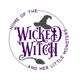 Die Cut Vinyl Decal - Home Of The Wicked Witch