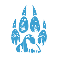 wolf decal, outdoor scene decal, truck decal, camper decal, explore decal, explore camper decal, explore truck decal, explore camper decal, explore vinyl decal, explore decals, decal, decal shop, get decaled