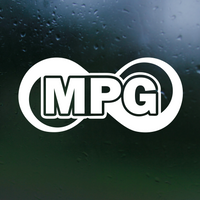 Infinity MPG Electric Vehicle Decal - Die Cut Vinyl Decal