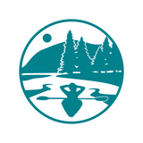 Die Cut Vinyl Kayak Outdoor Scene Decal