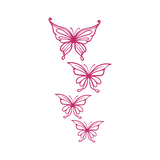 Y2K Butterflies Decal - Waterproof Die Cut Vinyl Decal