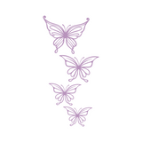 Y2K Butterflies Decal - Waterproof Die Cut Vinyl Decal