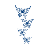 Y2K Butterflies Decal - Waterproof Die Cut Vinyl Decal