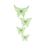 Y2K Butterflies Decal - Waterproof Die Cut Vinyl Decal