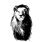 Die Cut Vinyl Lion Decal - Get Decaled