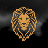 Die Cut Vinyl Decal - Roaring Lion