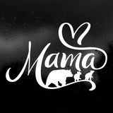 Die Cut Vinyl Decal - Mama Bear