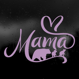 Die Cut Vinyl Decal - Mama Bear