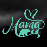 Die Cut Vinyl Decal - Mama Bear