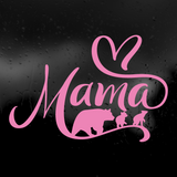 Die Cut Vinyl Decal - Mama Bear