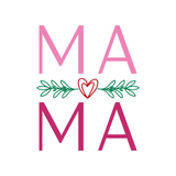 Waterproof Die Cut Vinyl MAMA Decal For Mugs, Tumblers, Vehicles