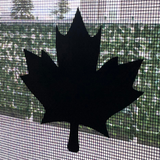Maple Leaf Retractable Screen Door / Window Screen Decal Pack- Oracal 751 Vinyl