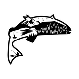 Die Cut Vinyl Custom Designed Fish Scene Decal - Vehicle / Window / Gear Decal - Get Decaled