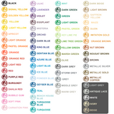 Multi Color Customizable Die Cut Vinyl Honeycomb Bee Wall Decal