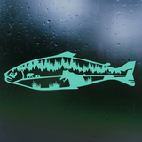 custom decal, custom fish decal, fish scene decal, camper decal, trailer decal, decal shop, stickers, bear decal, get decaled