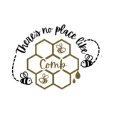 Die Cut Vinyl Bee Themed "It Takes A Hive To Thrive" Decal for Front Door, Car, Window & More - Get Decaled