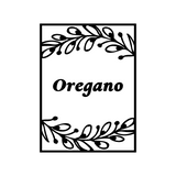 53 Piece Waterproof Vinyl Rectangle Foliage Spice Label Set