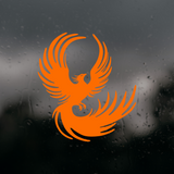 Die Cut Vinyl Flying Phoenix Decal