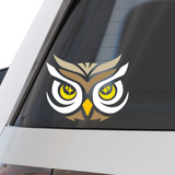 Celestial Owl Car Decal | Galaxy Owl Window Decal - Get Decaled