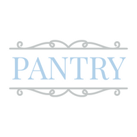 Pantry Sign Decal for Kitchen - Die Cut Vinyl Decal