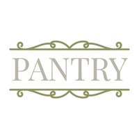 Pantry Sign Decal for Kitchen - Die Cut Vinyl Decal