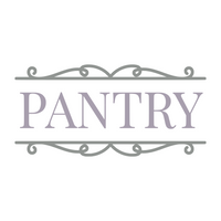 Pantry Sign Decal for Kitchen - Die Cut Vinyl Decal