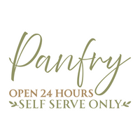 Pantry Open 24 Hours Self Serve Only Kitchen Home Decor Decal - Die Cut Vinyl Decal