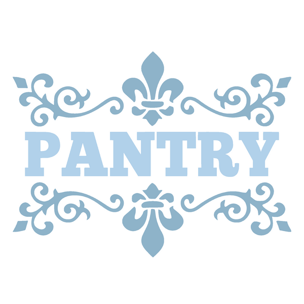 Oracal 631 Vinyl Pantry Door Decal