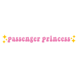 Die Cut Vinyl Passenger Princess Car Decal Sticker - Get Decaled