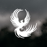 Die Cut Vinyl Flying Phoenix Decal