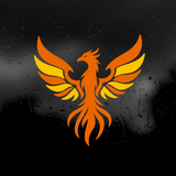 Die Cut Vinyl Decal - Rising Phoenix