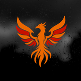 Die Cut Vinyl Decal - Rising Phoenix